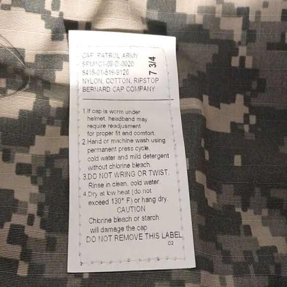 Army Patrol Camo Fitted Cap - Picture 5 of 7